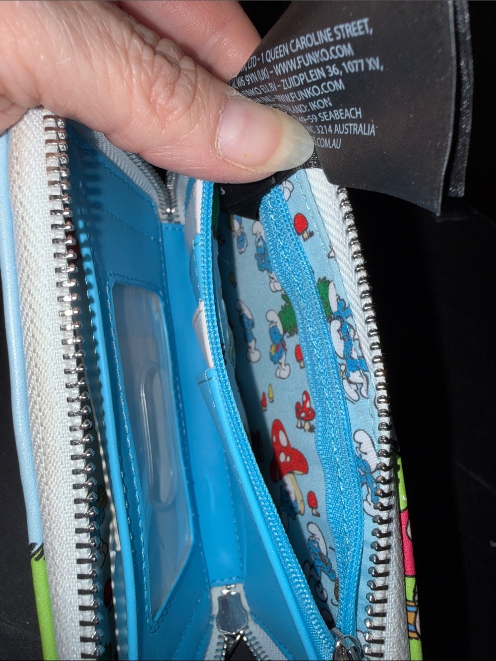 Smurfette Themed Loungefly Wallet - Loungefly - Picture 7 of 7